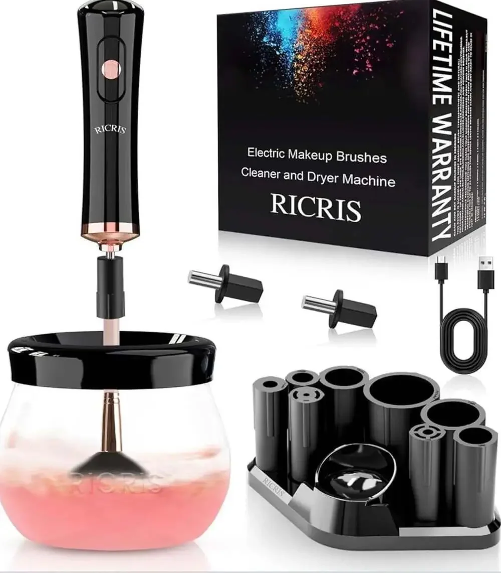 Brand New RICRIS Electric Makeup Brush Cleaner & Dryer